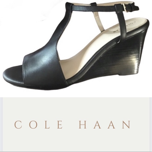 Cole Haan Maddie Open Toe Wedge Sandals W13616 Women’s Size 9.5 B - Picture 14 of 14